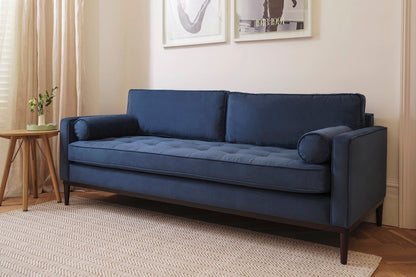 Model 02 Sofa Bed 3 Seater, Teal