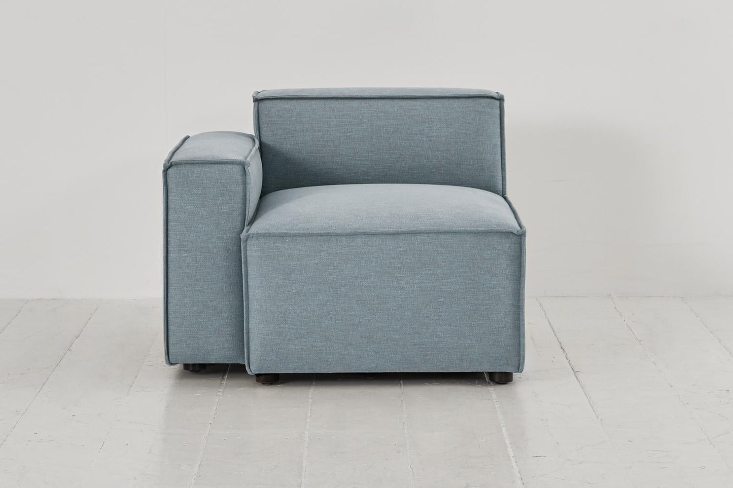 Model 03 Left Arm Sofa Module, Seaglass