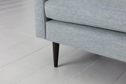 Model 01 2-Seater Sofa with Ottoman, Seaglass