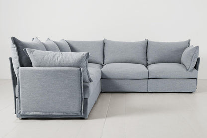 Model 06 Corner Sofa, Seaglass