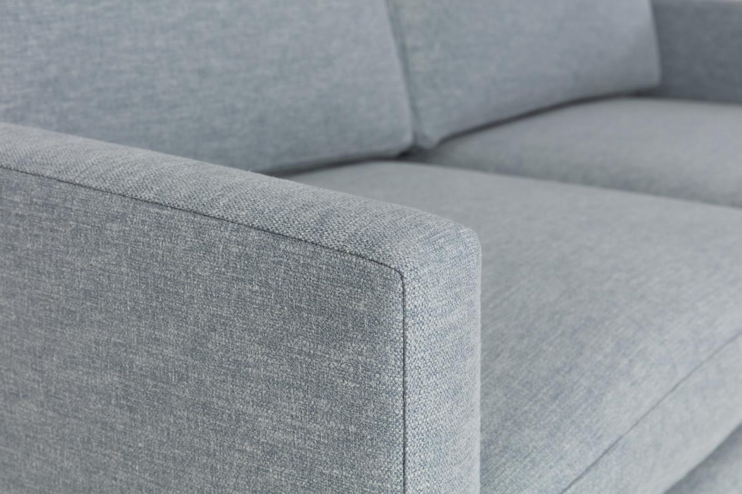 Model 01 2-Seater Sofa Left Chaise Sofa, Seaglass