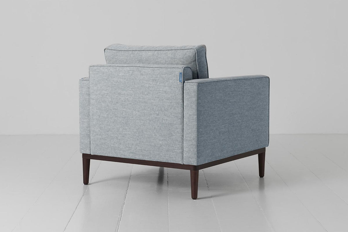 Model 02 Armchair, Seaglass