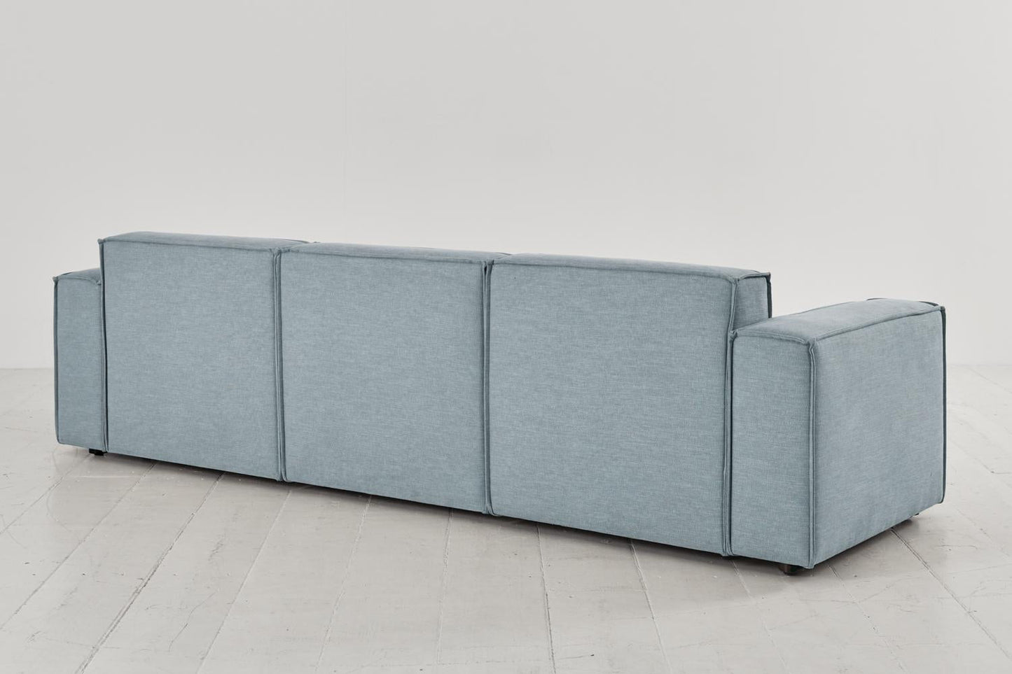 Model 03 3-Seater Right Chaise Sofa, Seaglass