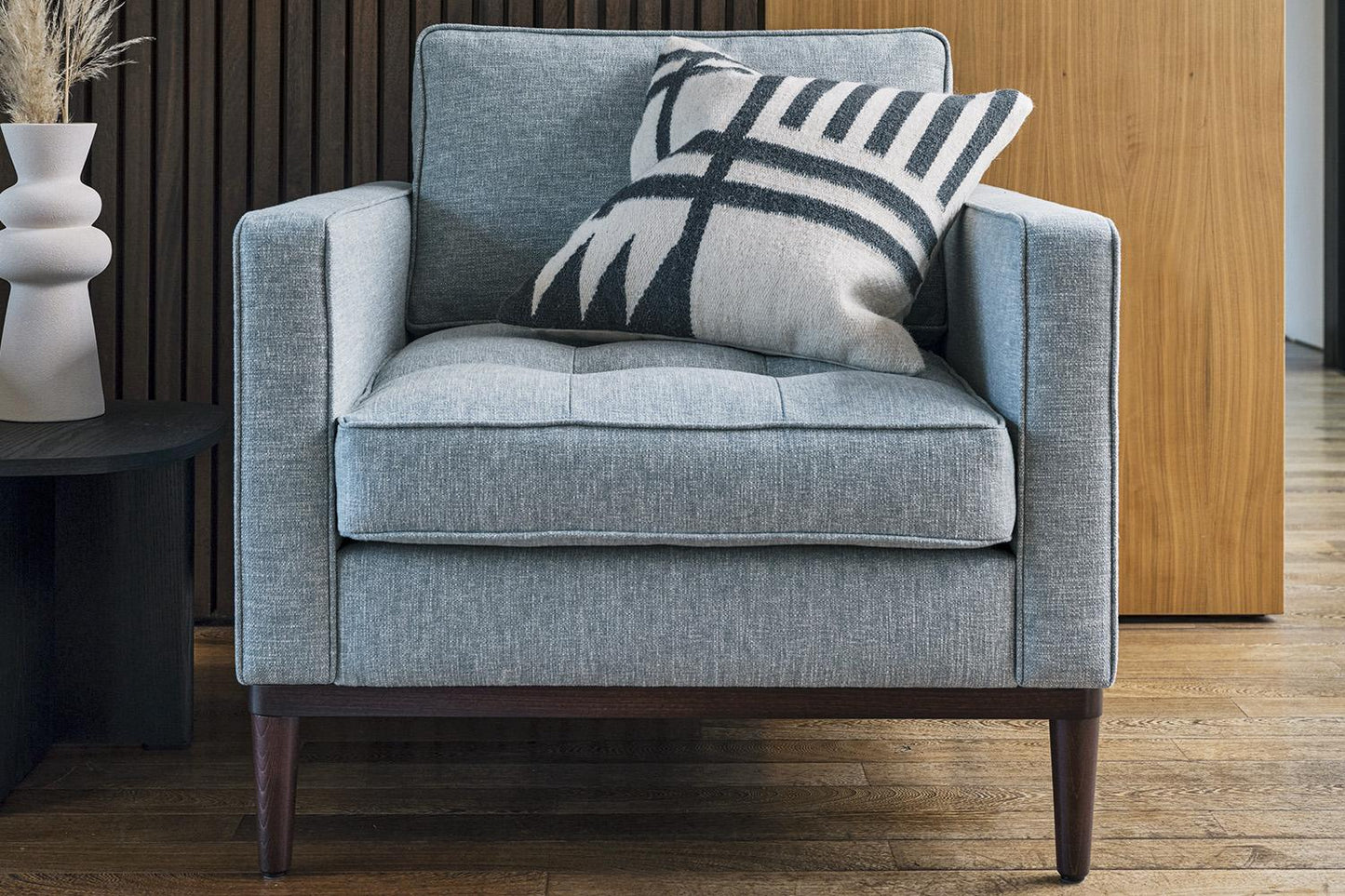 Model 02 Armchair, Seaglass