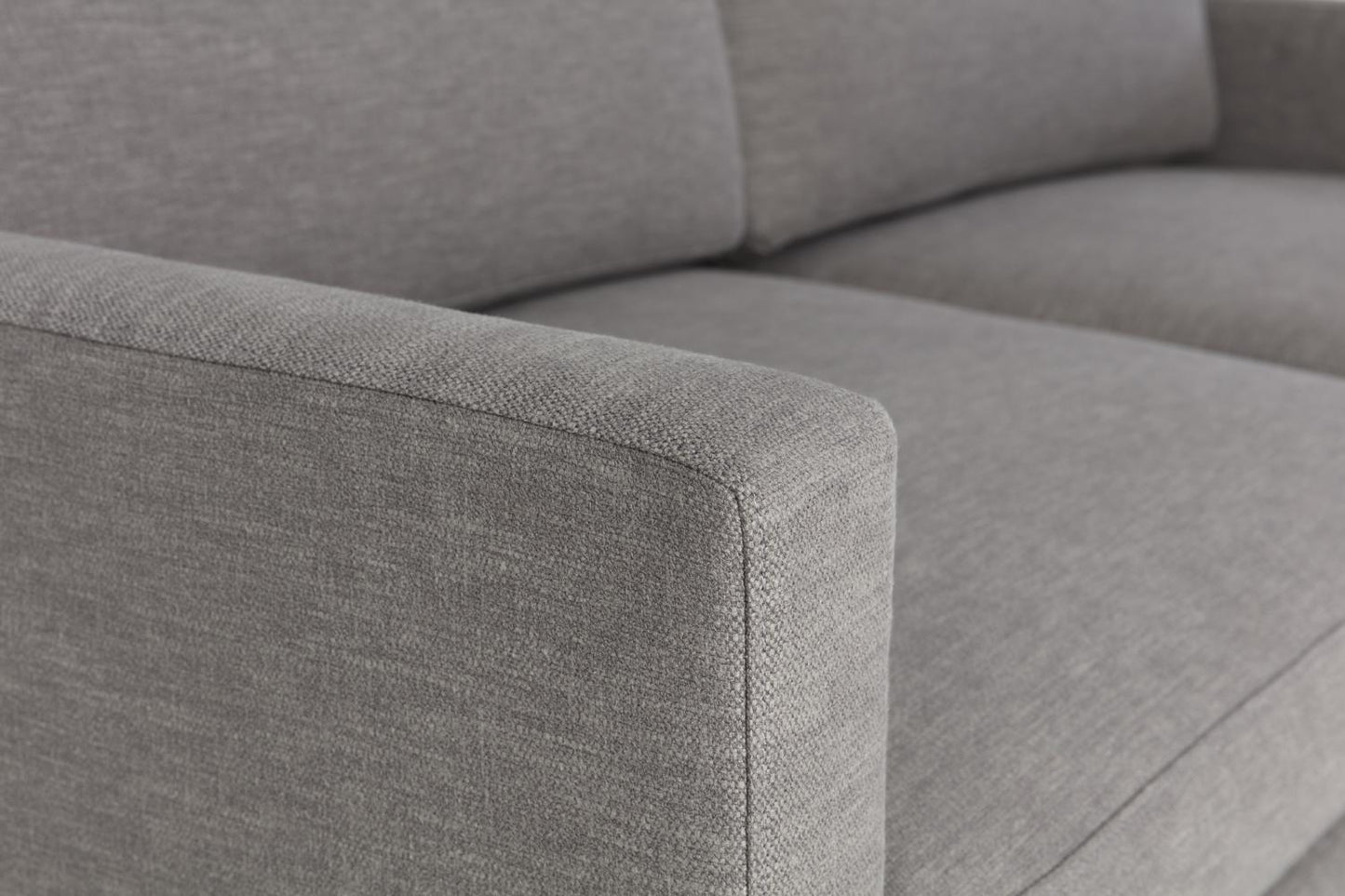 Model 01 2-Seater Sofa with Ottoman, Shadow