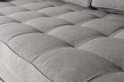 Model 02 2-Seater Sofa with Ottoman, Shadow