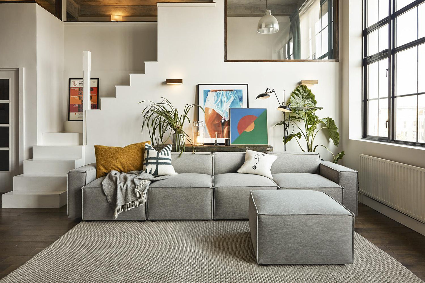 Model 03 4-Seater Right Chaise Sofa