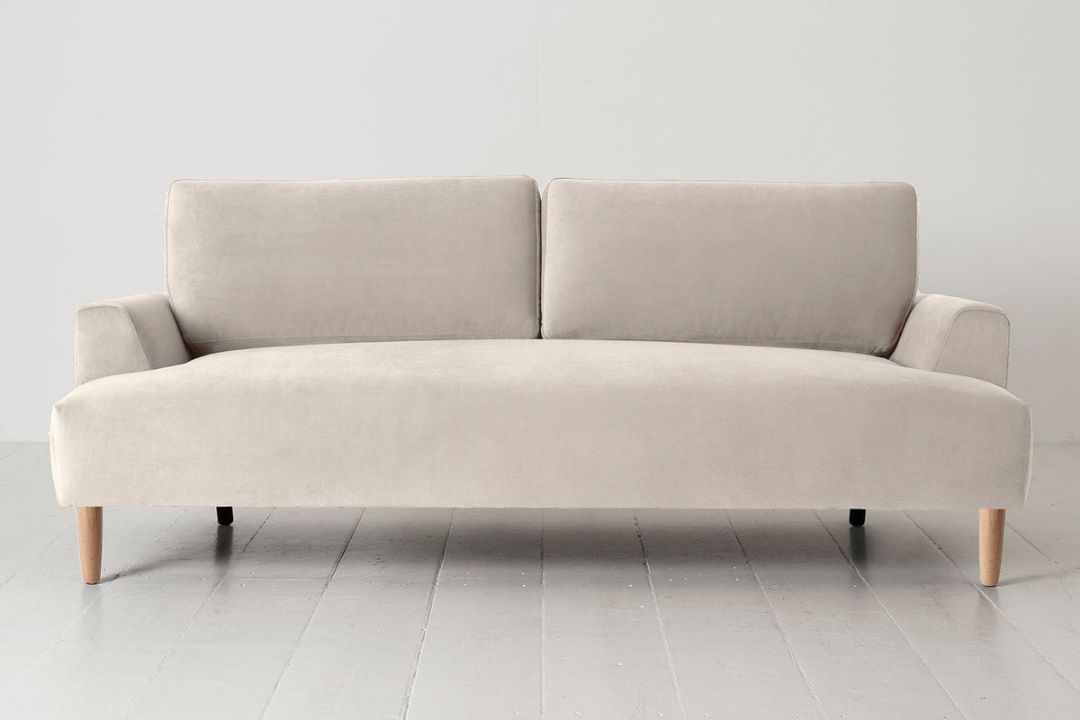 Model 05 3-Seater Sofa, Oak / Bone