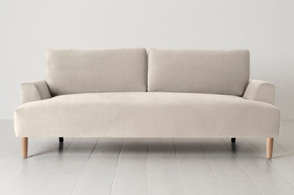 Model 05 3-Seater Sofa, Oak / Bone