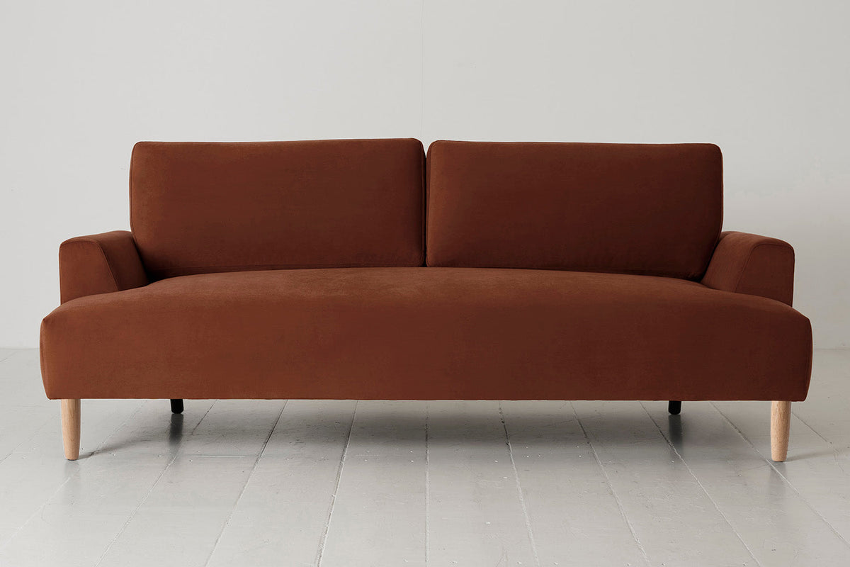 Model 05 3-Seater Sofa, Oak / Umber