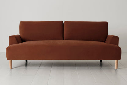 Model 05 3-Seater Sofa, Oak / Umber