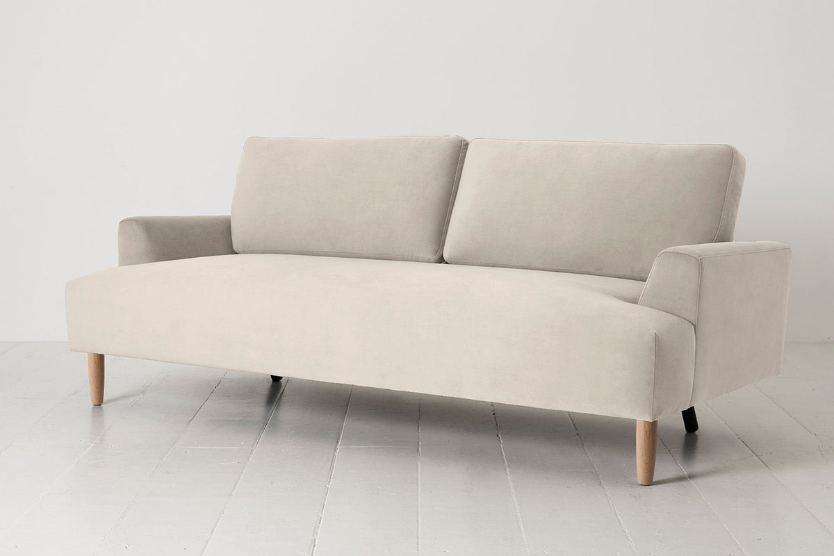 Model 05 3-Seater Sofa, Oak / Bone