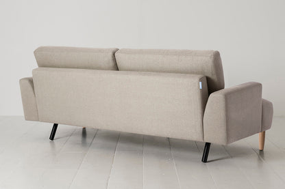 Model 05 3-Seater Sofa, Oak / Pumice