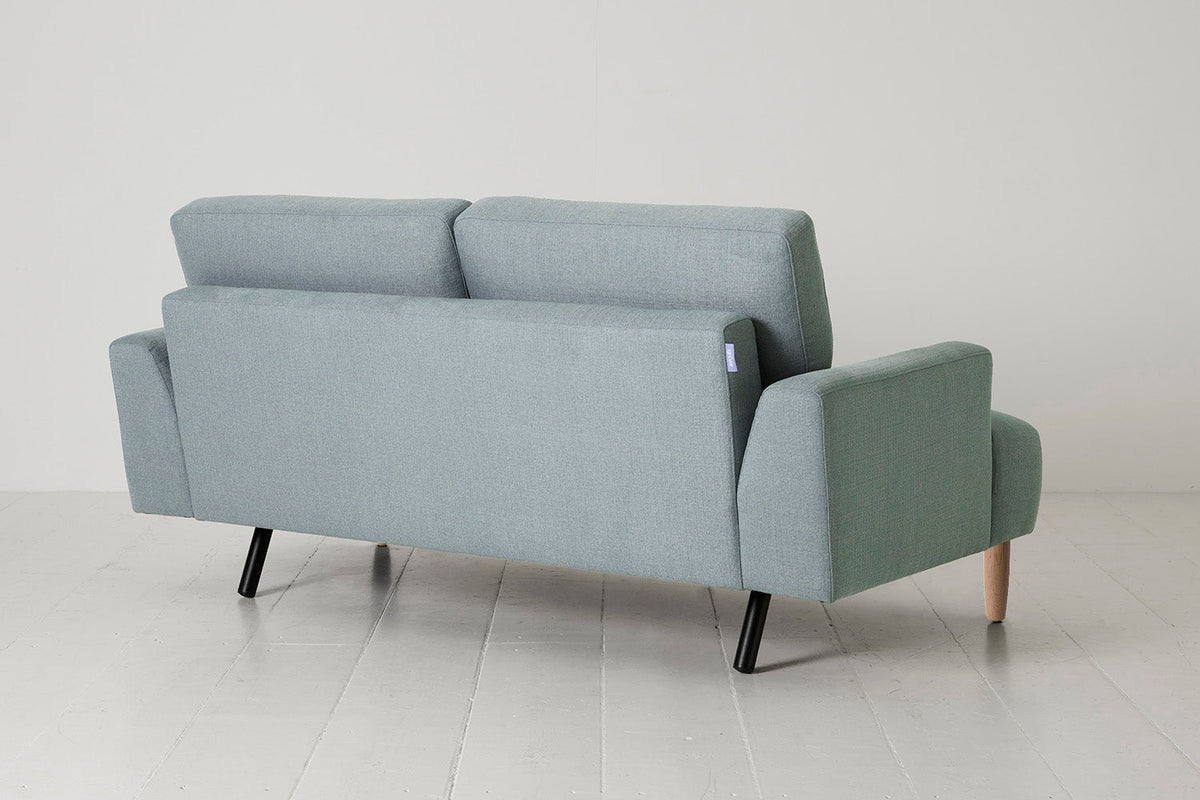 Model 05 2-Seater Sofa, Oak / Seaglass