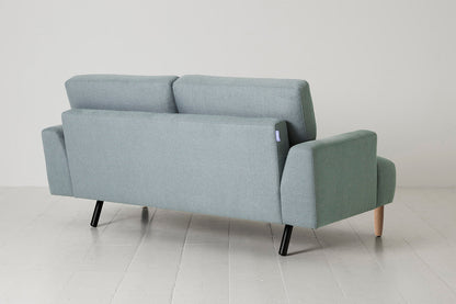 Model 05 2-Seater Sofa, Oak / Seaglass