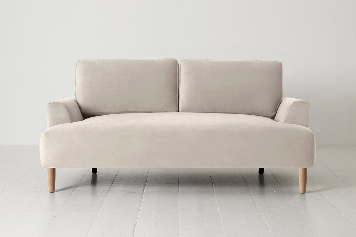 Model 05 2-Seater Sofa, Oak / Bone