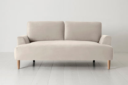 Model 05 2-Seater Sofa, Oak / Bone