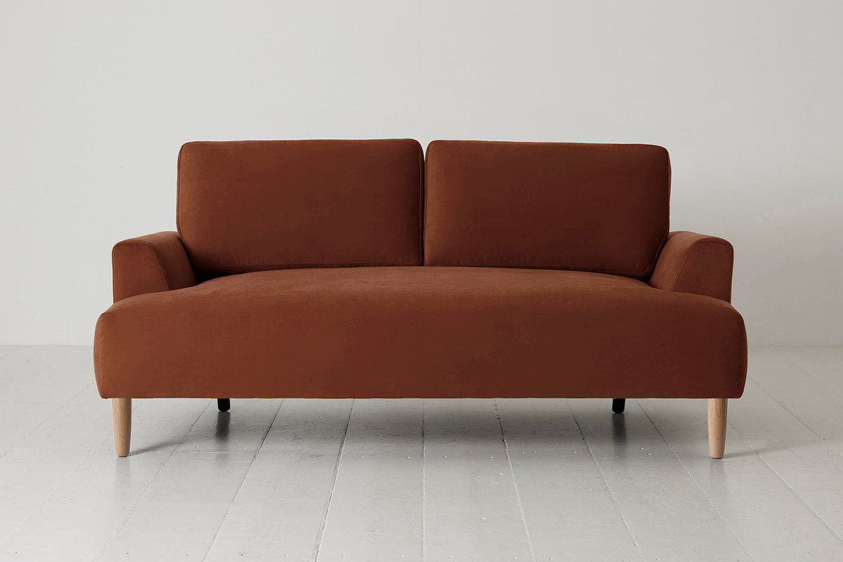 Model 05 2-Seater Sofa, Oak / Umber