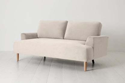 Model 05 2-Seater Sofa, Oak / Bone