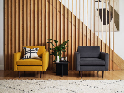 Model 01 Armchair, Charcoal