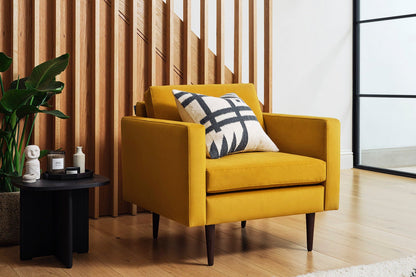 Model 01 Armchair, Mustard