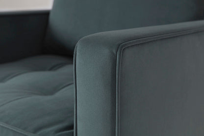Model 02 Armchair, Petrol