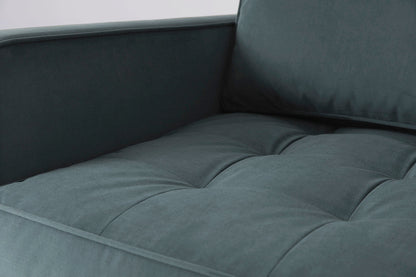 Model 02 Armchair, Petrol