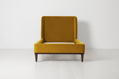 Mustard image 1 - Bed 02 Single Mustard Front View
