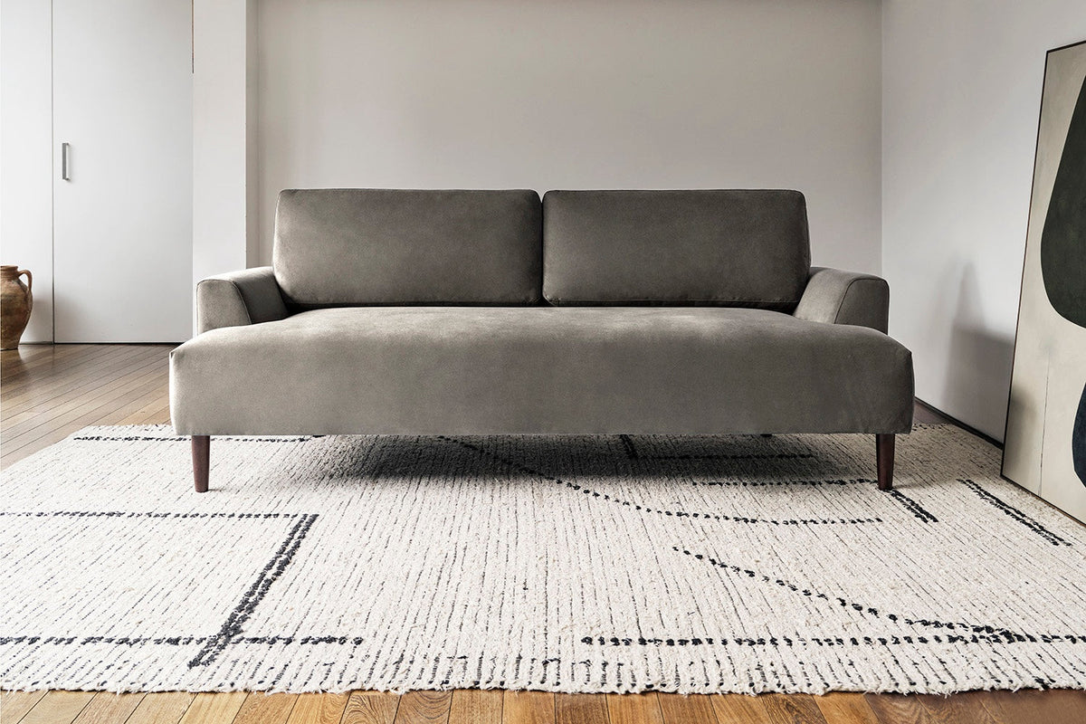 Model 05 3-Seater Sofa, Oak / Elephant