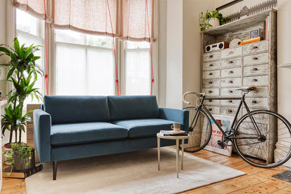 Model 01 2-Seater Sofa, Teal
