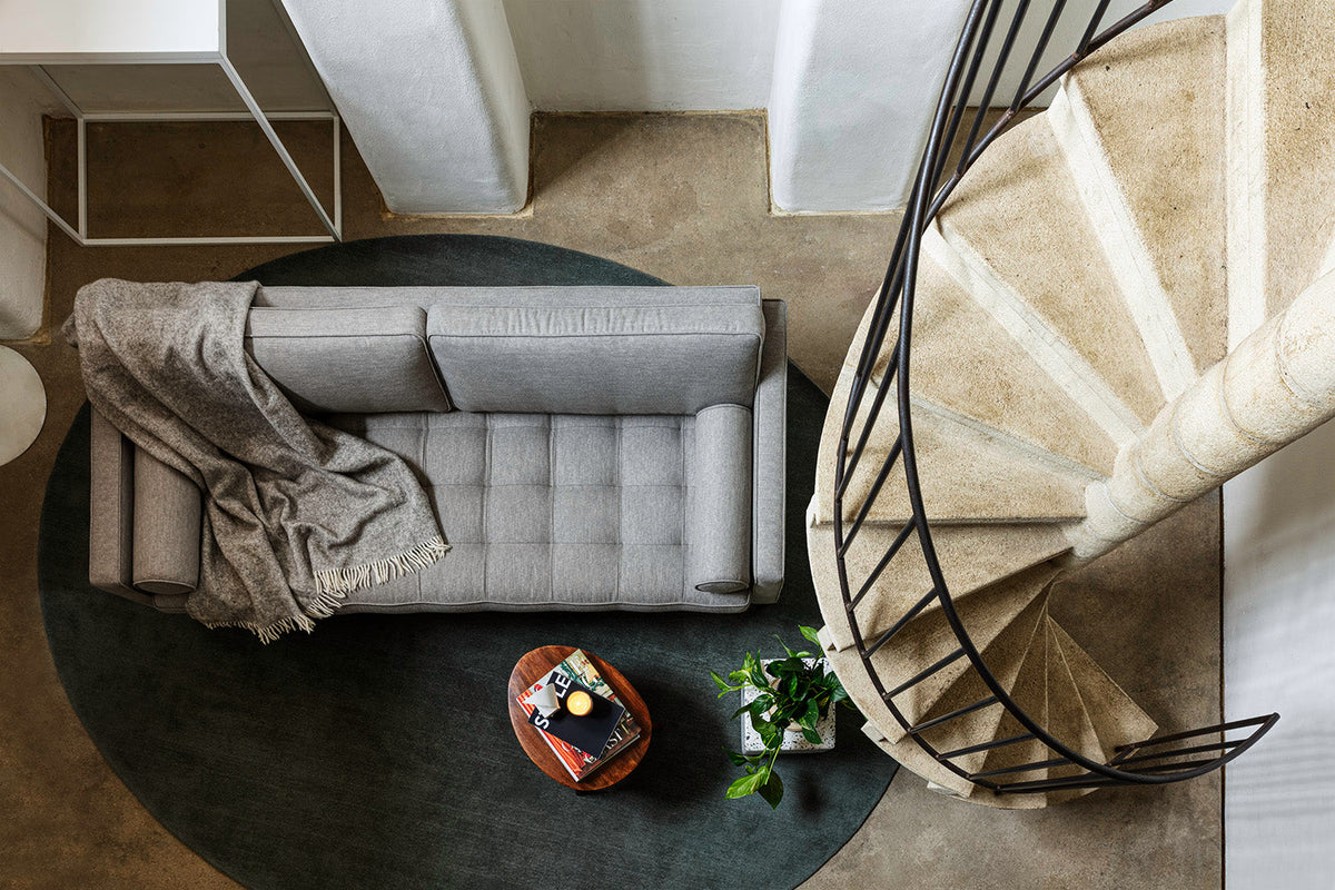 Model 02 2-Seater Sofa, Shadow