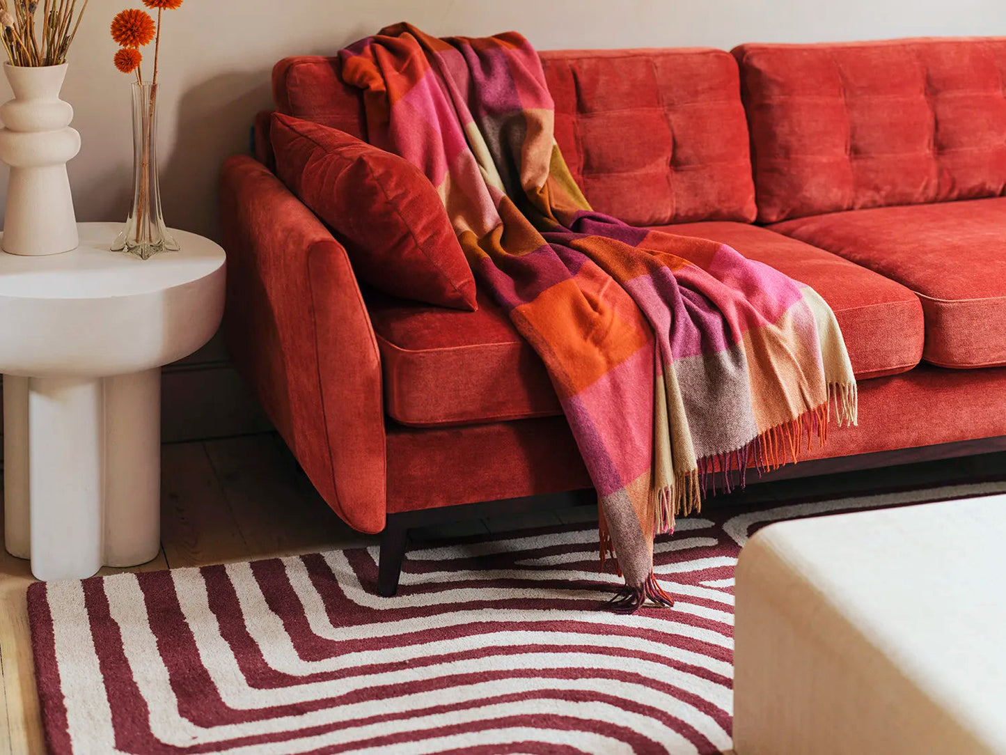 Model 10 3-Seater Sofa, Harissa