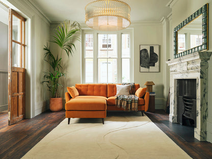 Model 10 3-Seater Sofa with Ottoman, Bronze