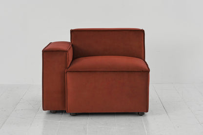 Model 03 Left Arm Sofa Module, Brick