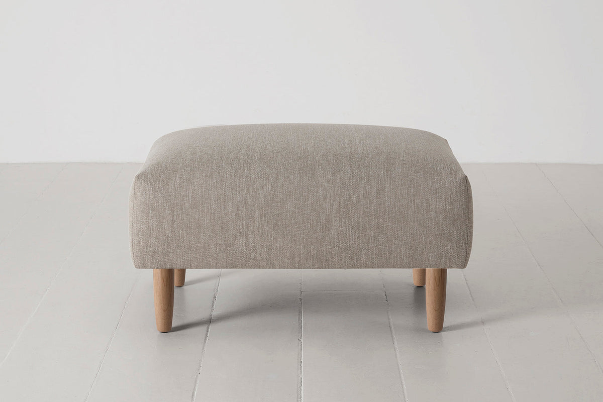 Model 05 Ottoman, Oak / Pumice