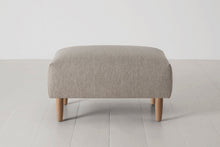 Model 05 Ottoman, Oak / Pumice