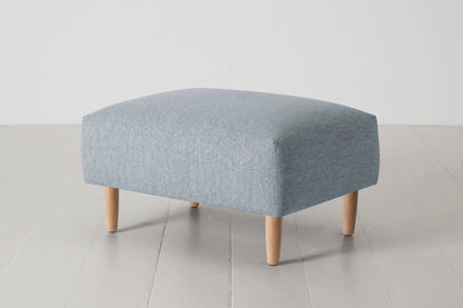 Model 05 Ottoman, Oak / Seaglass