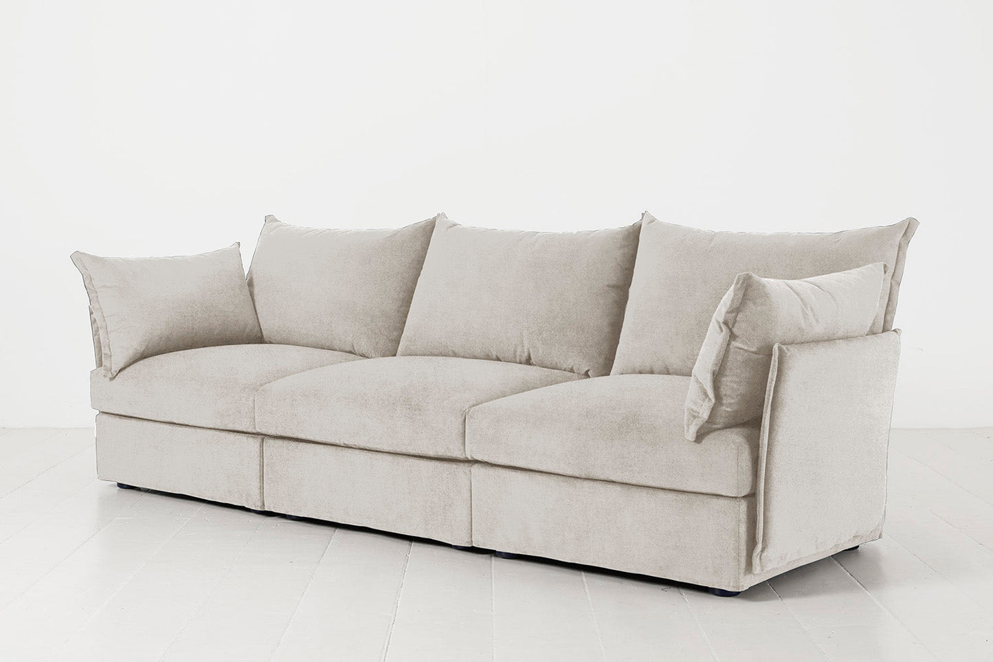 Model 06 3-Seater Sofa, Chalk