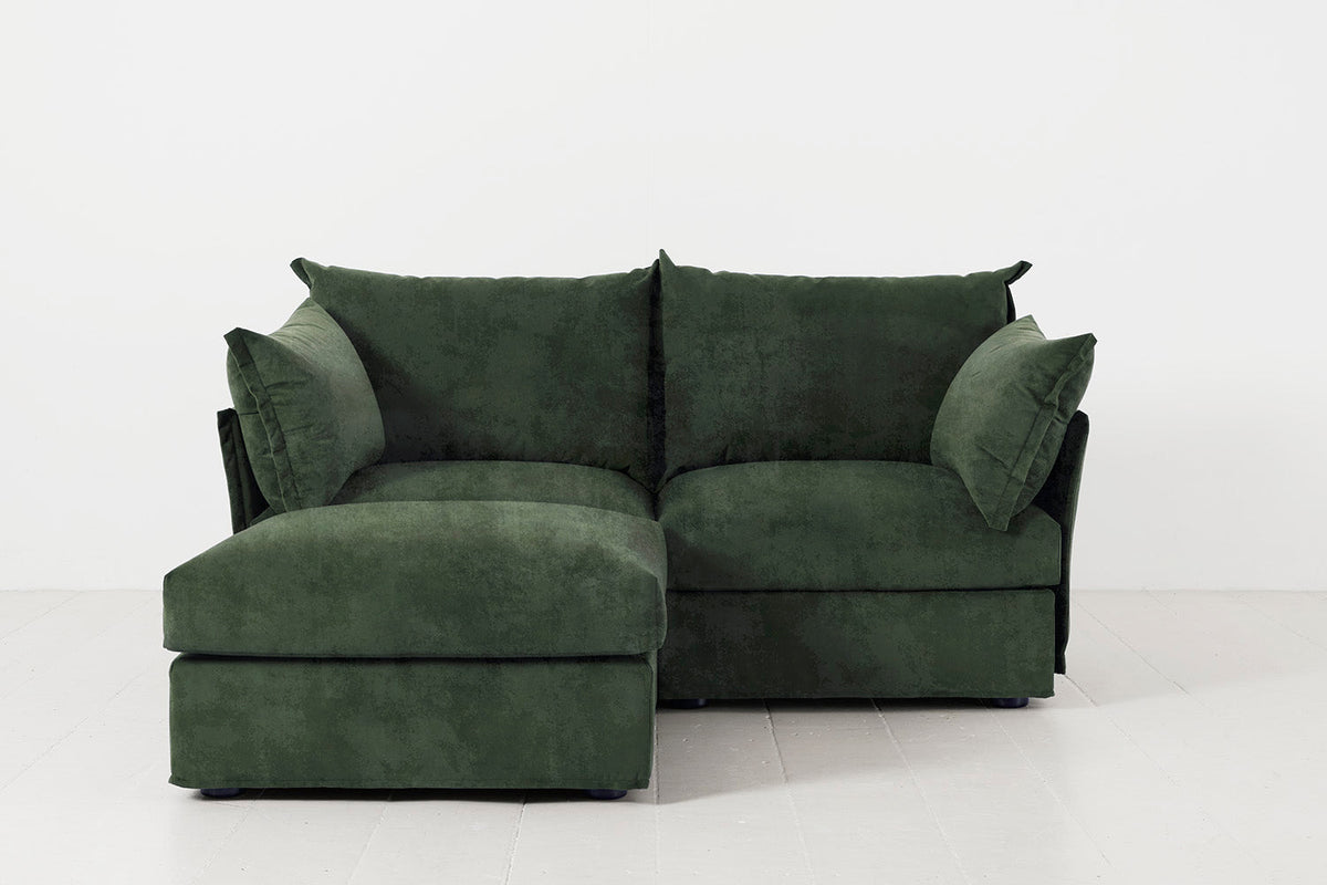 Model 06 2-Seater Left Chaise Sofa, Conifer