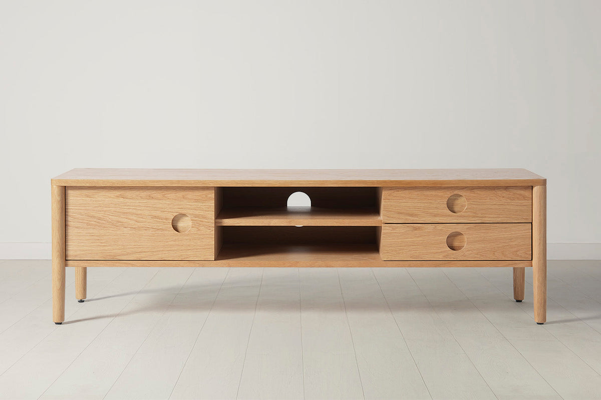 TV Unit 03 For TVs up to 65-inches, Oak