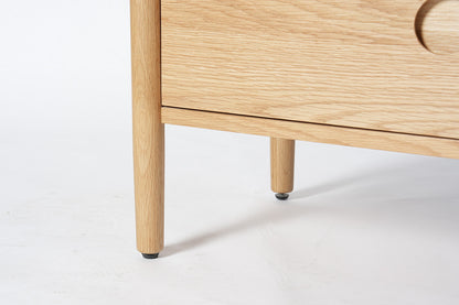 TV Unit 03 For TVs up to 65-inches, Oak