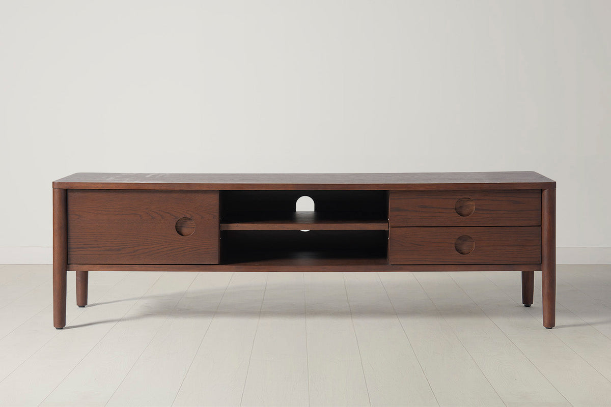 TV Unit 03 For TVs up to 65-inches, Walnut