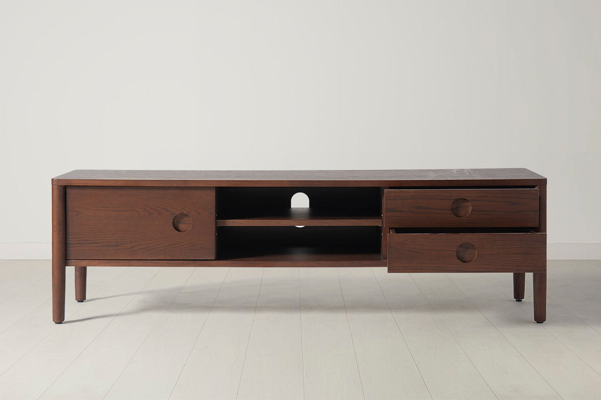 TV Unit 03 For TVs up to 65-inches, Walnut