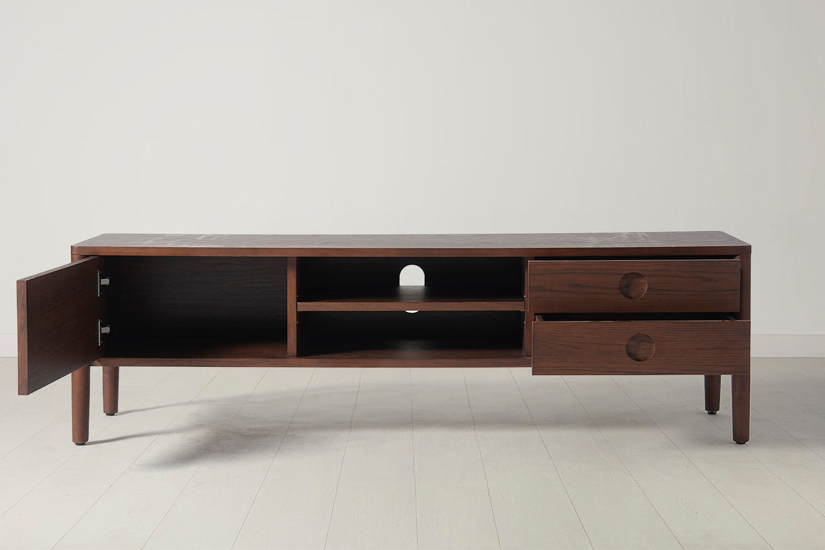TV Unit 03 For TVs up to 65-inches, Walnut