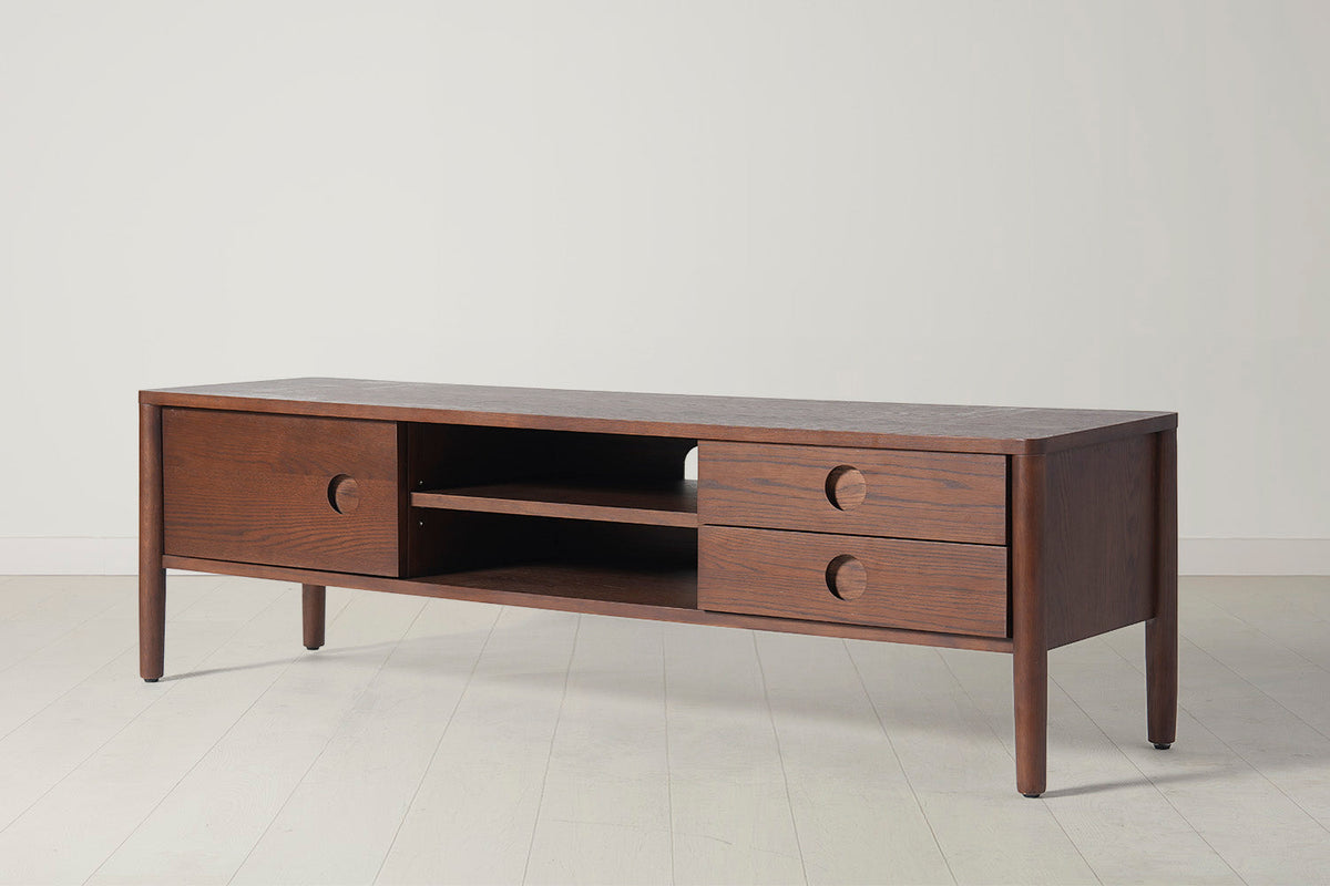 TV Unit 03 For TVs up to 65-inches, Walnut