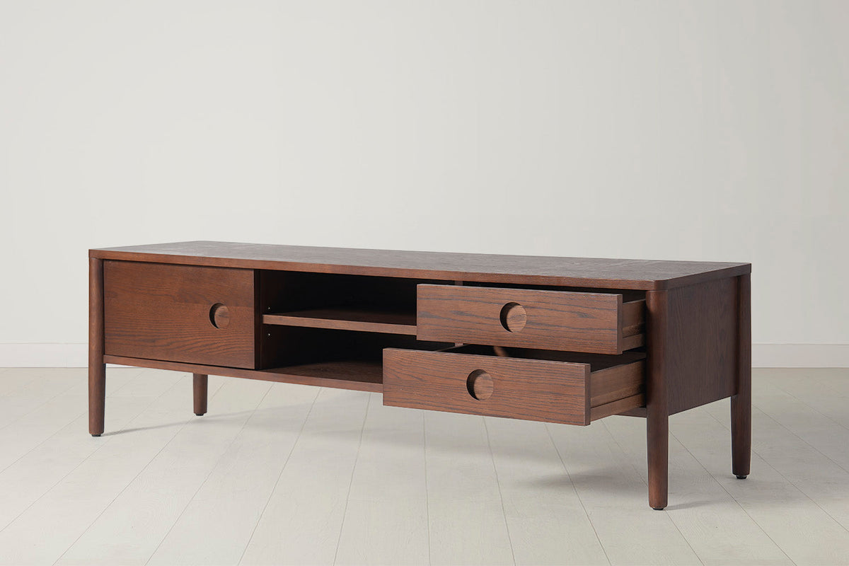 TV Unit 03 For TVs up to 65-inches, Walnut