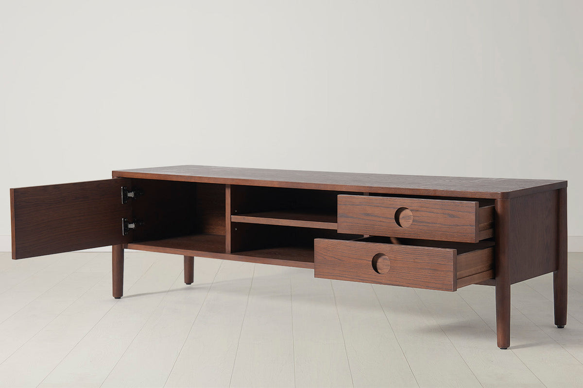 TV Unit 03 For TVs up to 65-inches, Walnut