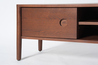 TV Unit 03 For TVs up to 65-inches, Walnut