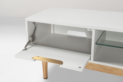 TV Unit 01 For TVs up to 60-inches, Grey