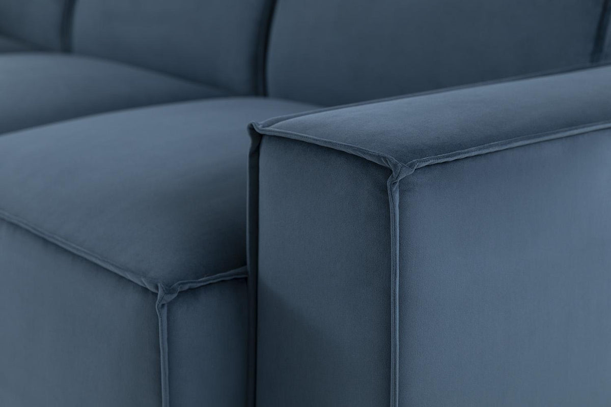 Model 03 2-Seater Right Chaise Sofa, Teal